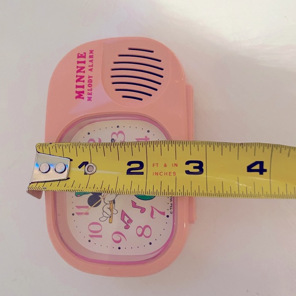 Vintage Disney Minnie Melody Lorus quartz  alarm clock - Picture 6 of 11